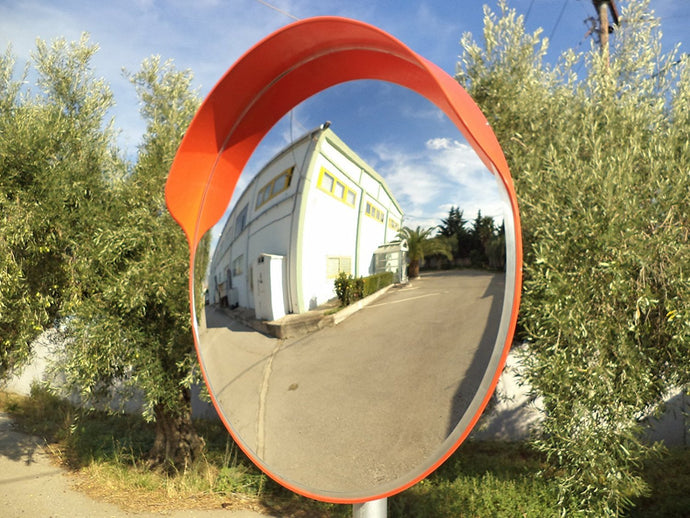 Καθρέπτης Ασφαλείας 100 cm Ενισχυμένος PARK-CM-100_Εφαρμογή