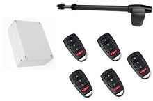 Φόρτωση εικόνας στο εργαλείο προβολής Συλλογής, Μηχανισμός ανοιγόμενης πόρτας μονόφυλλης (δεξί) LINCE 600 με πινακοδέκτη και 5 τηλεχειριστήρια
