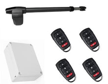 Φόρτωση εικόνας στο εργαλείο προβολής Συλλογής, Μηχανισμός ανοιγόμενης πόρτας μονόφυλλης (αριστερό) LINCE 600 με πινακοδέκτη και 4 τηλεχειριστήρια
