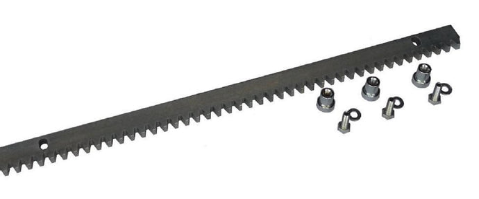 Κρεμαγιέρα module-4, μεταλλική (γαλβανιζέ), σε τεμάχια του 1m, διατομής 10x30mm