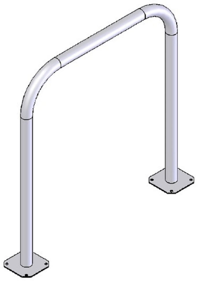 Μπάρα στάθμευσης ποδηλάτων Μικρή FSU2L-5080-4218-GAL